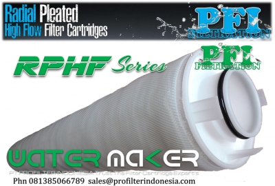 PFI RPHF Radial Pleat High Flow 3M Cuno Filter Cartridge Indonesia  large