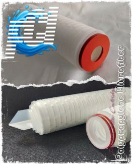 SOE DOE Pleated Polypropylene Microfiber Filter Cartridge