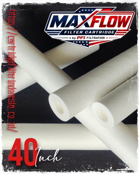 spun filter cartridge 40 inch