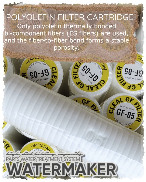 Cleal GF Filter Cartridge Polyolefin