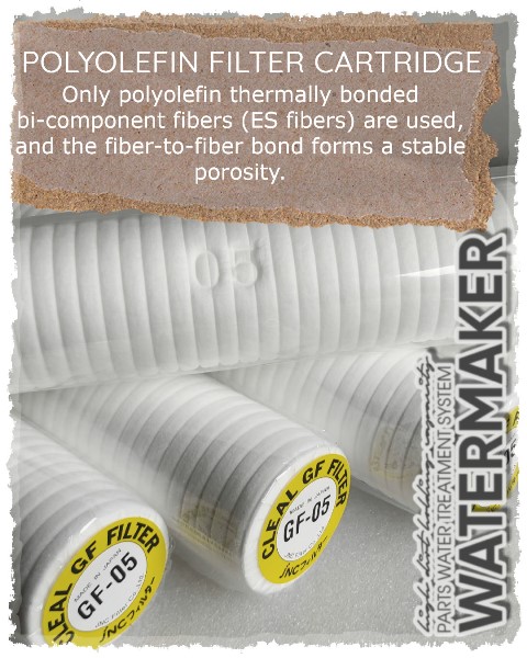 JNC GF Filter Cartridge Polyolefin