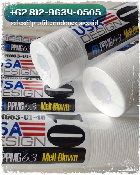 meltblown mini groove filter cartridge