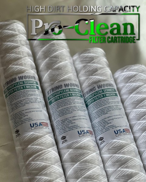 nano swro sediment cartridge filter benang proclean