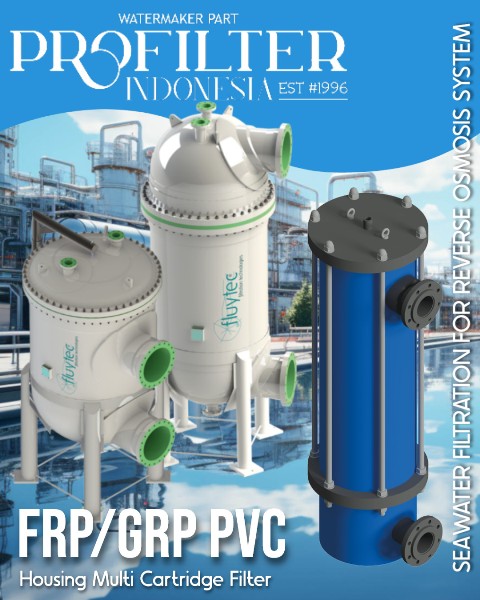 fluytec pvc frp grp housing multi filter cartridge