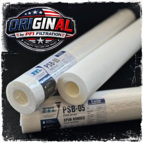 PSB Polypropylene Spun Bonded Filter Cartridge 5 Micron